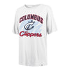 Columbus Clippers 47 Brand Women's White Sadie Tee