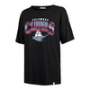 Columbus Clippers 47 Brand Women's Spotlight Black Tee