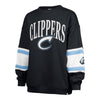 Columbus Clippers 47 Brand Women's Navy Paneled Crew