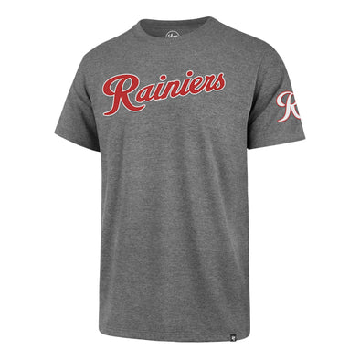Tacoma Rainiers '47 Brand Gray Script Fieldhouse Tee