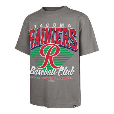 Tacoma Rainiers '47 Brand Gray Extended Play Foundation Tee