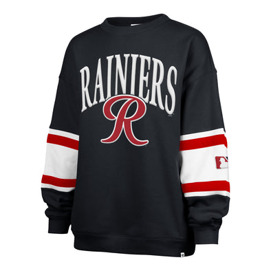 Tacoma Rainiers '47 Brand Women's Navy Steadfast Paneled Crew