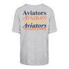 Women's Las Vegas LV/Aviators Back Gray On Repeat '47 Sadie Tee