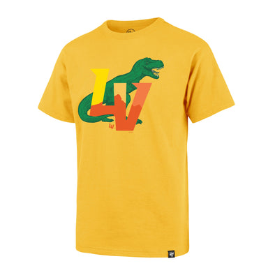 Kids' '47 Brand LV Dinosaur Gold Franklin Short Sleeve T-Shirt