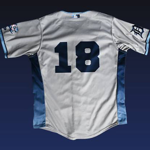 West Michigan Whitecaps 2024 Official Game-Worn Grey Road Jersey