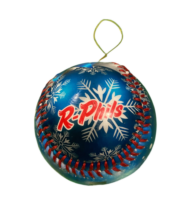 Reading Fightin Phils Snowflake Ornament