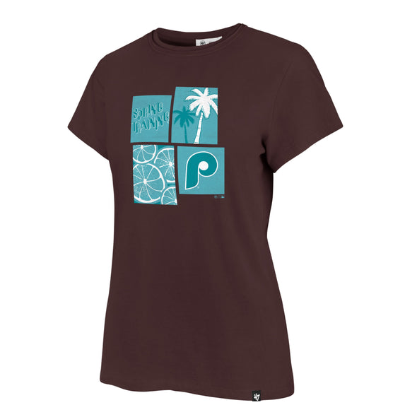 Philadelphia Phillies ‘47 Brand Spring Training Women's Cooperstown 4 Square Tee