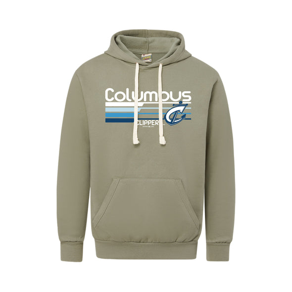 Columbus Clippers MV Sport Vintage Fleece Hoodie