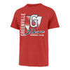Greenville Drive 47 Brand Youth Side Arm Franklin Tee