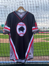 Buffalo Bisons Autographed & Game Issued Sublimated Hockey Black Jersey - Trey Yesavage #38 Size 48