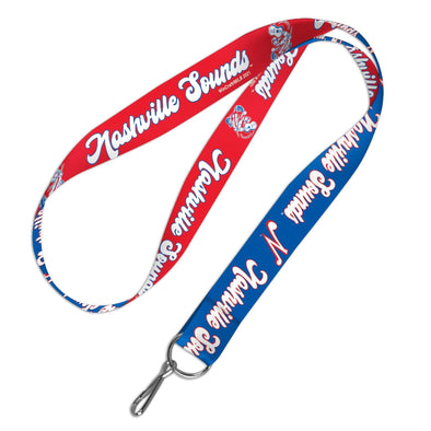 Nashville Sounds Royal Throwback Lanyard