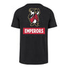 Rome Emperors '47 Flint Black Franklin T-shirt