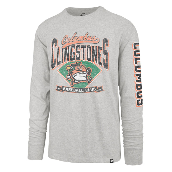 Relay Grey Fair Ball Franklin Long Sleeve Tee