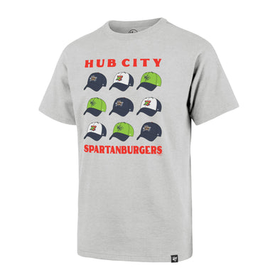 Youth Grey Cap Off 47 Tee