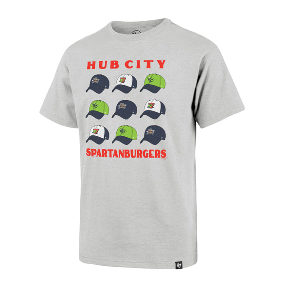 Youth Grey Cap Off 47 Tee