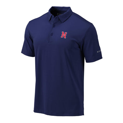 Nashville Sounds Columbia Navy Omni Wick Drive N Logo Polo