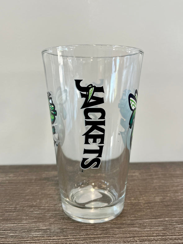 Augusta GreenJackets Dual Logo Pint Glass