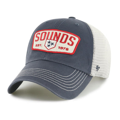 Nashville Sounds '47 Brand Vintage Navy Carver Clean Up Hat