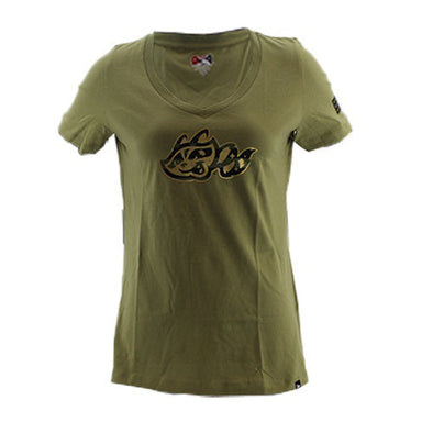 New Era Armed Forces 2022 Ladies S/S Cotton V-Neck