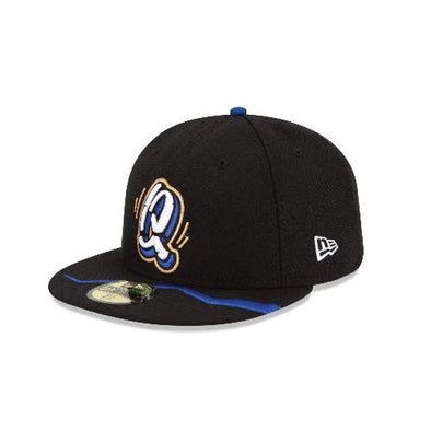 Rancho Cucamonga Quakes Fitted Black Q Hat