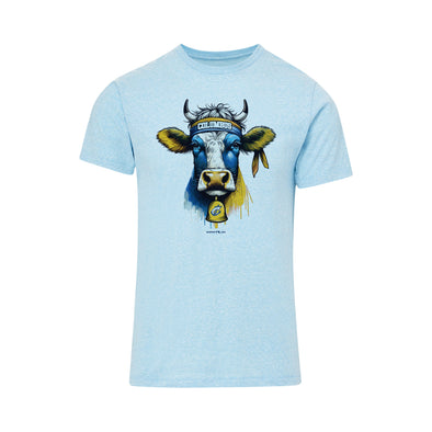 Columbus Clippers MV Sport Bradley Cow Snow Heather Tee