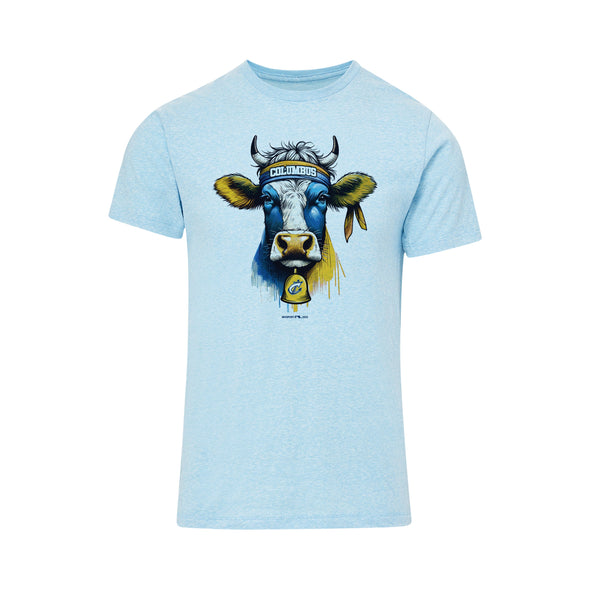 Columbus Clippers MV Sport Bradley Cow Snow Heather Tee