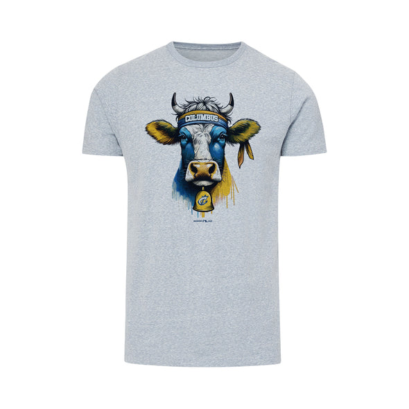 Columbus Clippers MV Sport Bradley Cow Snow Heather Tee