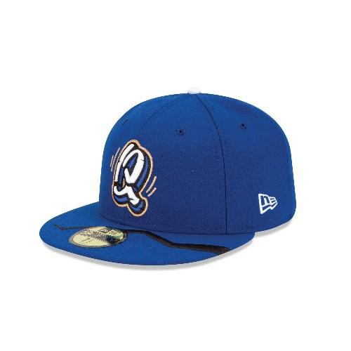 Rancho Cucamonga Quakes Rancho Cucamonga Quakes Fitted Blue Q Hat