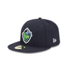 New Era 59FIFTY Regular Crown Hillsboro Hops Home Cap
