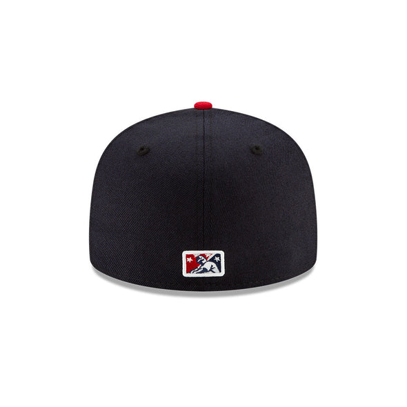 Tacoma Rainiers New Era 59Fifty Tacoma Tugs Navy Anchor Cap