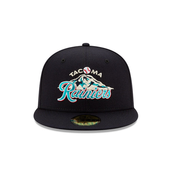 Tacoma Rainiers New Era 9Fifty Navy Classic Mountain Snapback