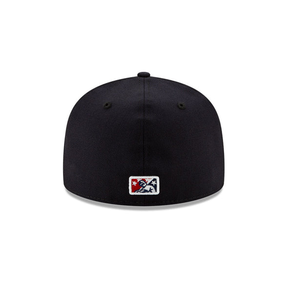 Tacoma Rainiers New Era 59Fifty Navy Classic Mountain Cap