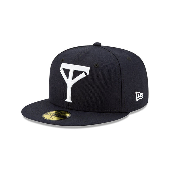 Tacoma Rainiers New Era 59Fifty Navy Tacoma Yankees Cheney Patch