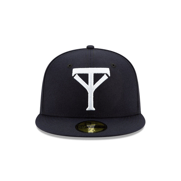 Tacoma Rainiers New Era 59Fifty Navy Tacoma Yankees Cheney Patch