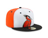 Delmarva Shorebirds New Era 59FIFTY On-Field Fitted Alternate Orange Friday Cap