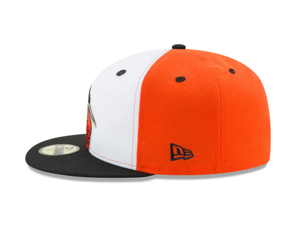 Delmarva Shorebirds New Era 59FIFTY On-Field Fitted Alternate Orange Friday Cap