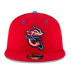 Jacksonville Jumbo Shrimp Official On-Field Red Alternate On Field 59Fifty