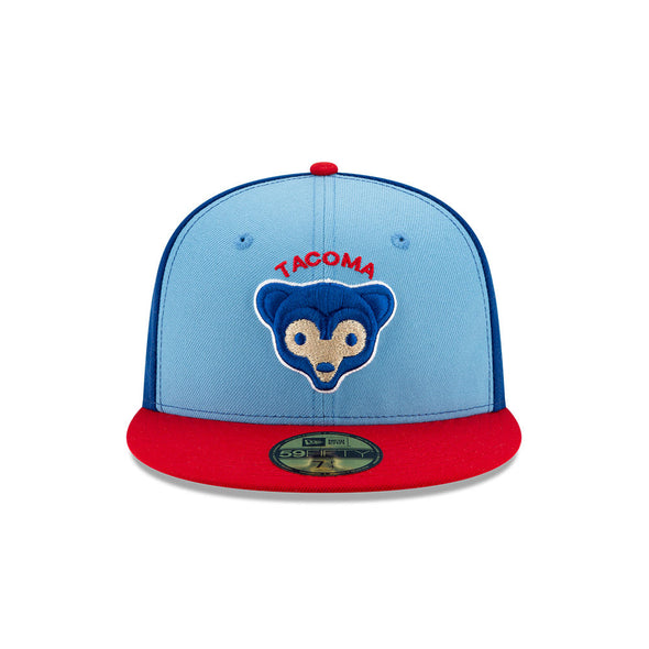 Tacoma Rainiers New Era 59Fifty Light Blue Tacoma Cubs Cap