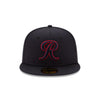 Tacoma Rainiers New Era 59Fifty Navy Navy R Cap