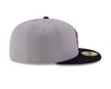 Tacoma Rainiers New Era 59Fifty Gray Navy Slammin' Sam Cap
