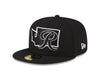 Tacoma Rainiers New Era 59Fifty Black State Cap