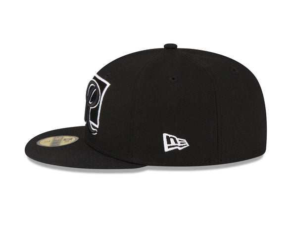 Tacoma Rainiers New Era 59Fifty Black State Cap