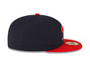 Tacoma Rainiers New Era 59Fifty Navy Red R Cap