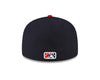 Tacoma Rainiers New Era 59Fifty Navy Red R Cap