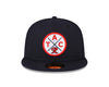 Tacoma Rainiers New Era 59Fifty Navy Circle TAC Cap