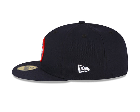 Tacoma Rainiers New Era 59Fifty Navy Circle TAC Cap