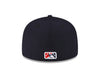 Tacoma Rainiers New Era 59Fifty Navy Circle TAC Cap