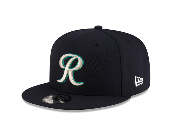 Tacoma Rainiers New Era 9Fifty Navy Silver R Snapback