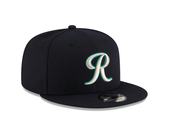 Tacoma Rainiers New Era 9Fifty Navy Silver R Snapback