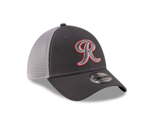 Tacoma Rainiers New Era 39Thirty Graphite Gray Neo Cap